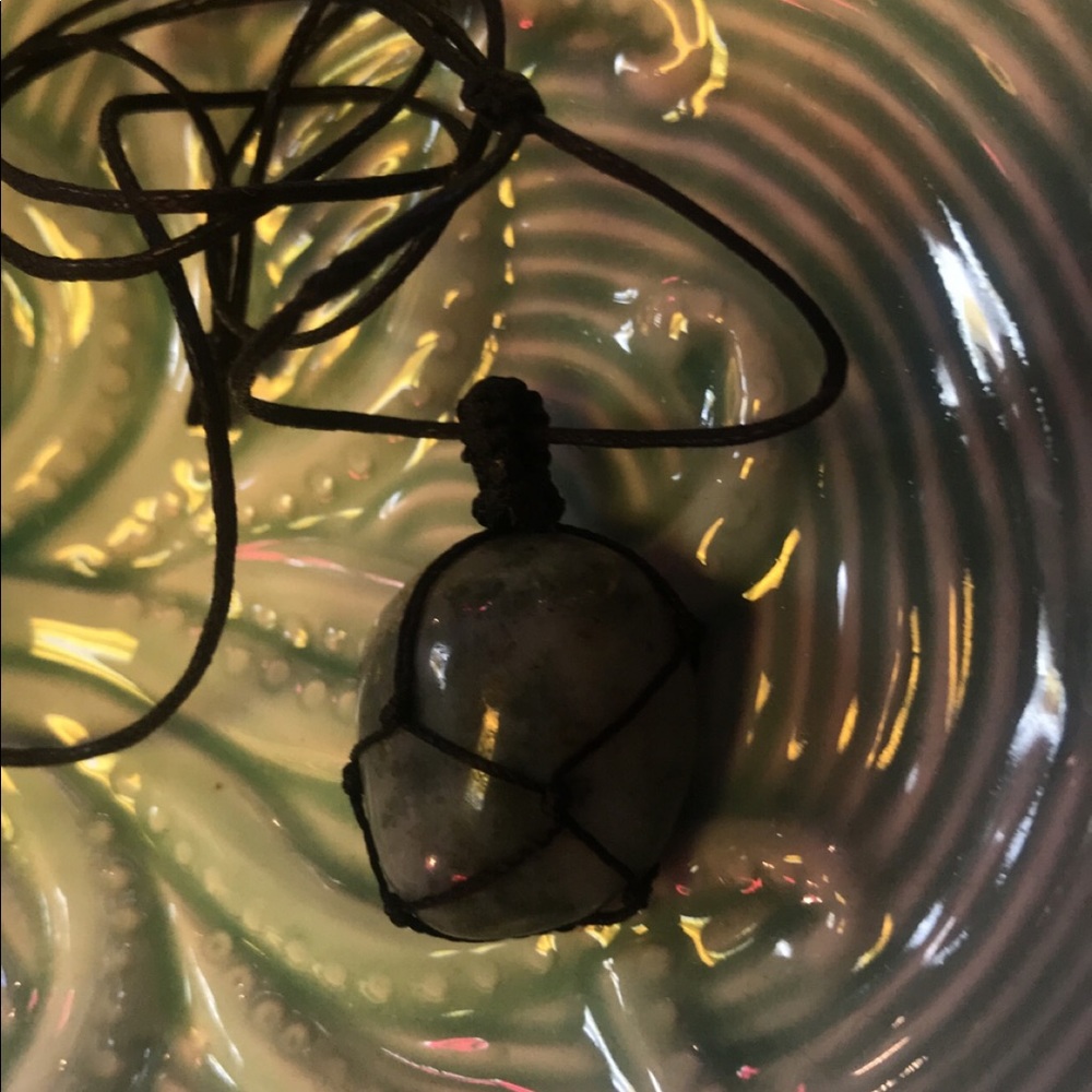 Moss Agate necklace